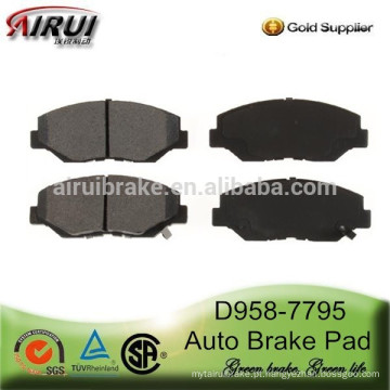 D958-7795 auto freio pad para carros japoneses